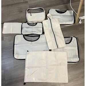 New 8 Set Packing Cubes for Suitcases, Luggage Organizer Bags Set for Carry